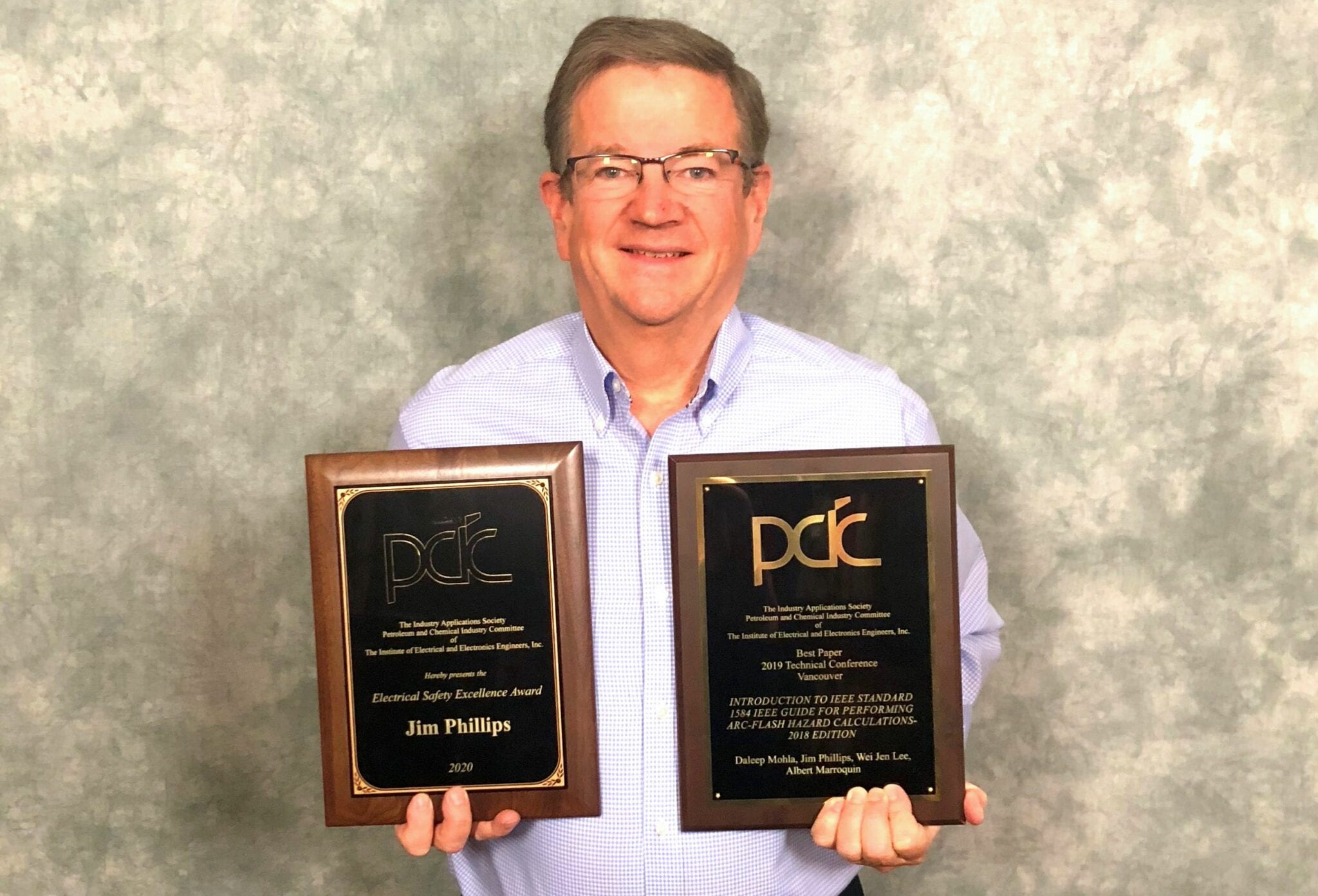 Jim Phillips, P.E. Receives Two Prestigious Awards From IEEE PCIC